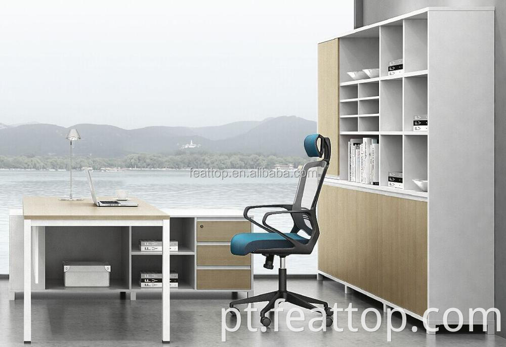 Hot Sale Wooden Teak Office Table Design Manager Desk Office Desk